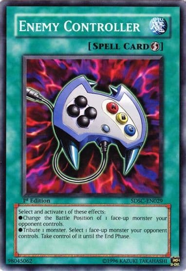 Enemy Controller Structure Deck: Spellcaster's Command Yu-Gi-Oh! card