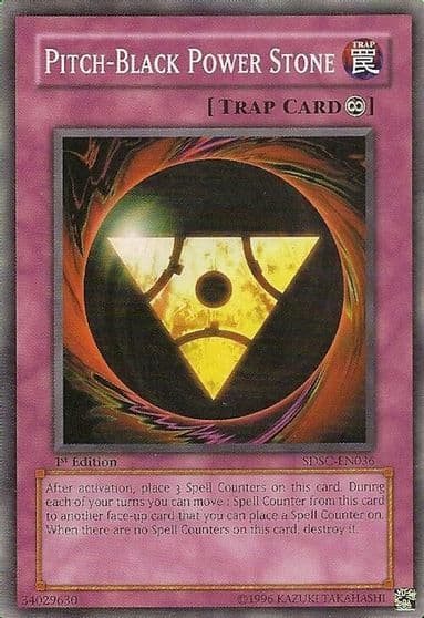 Pitch Black Power Stone Structure Deck: Spellcaster's Command Yu-Gi-Oh! card