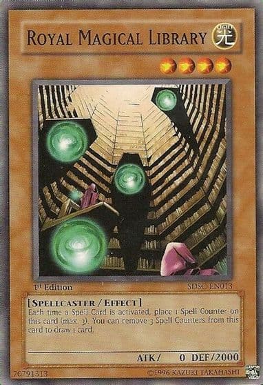 Royal Magical Library Structure Deck: Spellcaster's Command Yu-Gi-Oh! card