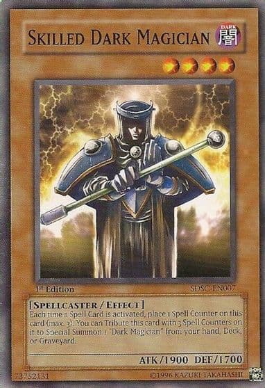 Skilled Dark Magician Structure Deck: Spellcaster's Command Yu-Gi-Oh! card