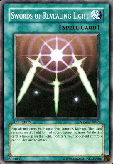 Swords of Revealing Light Structure Deck: Spellcaster's Command Yu-Gi-Oh! card