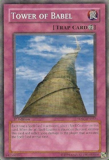 Tower of Babel Structure Deck: Spellcaster's Command Yu-Gi-Oh! card