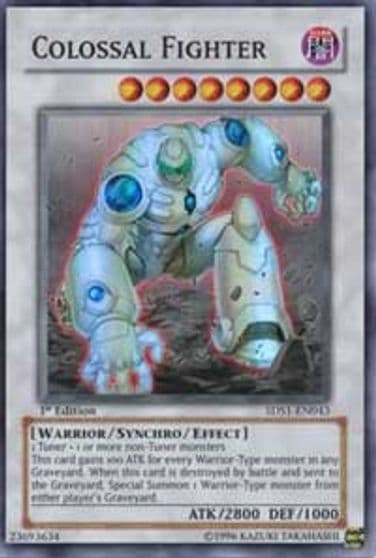 Colossal Fighter SR 5D's 2008 Starter Deck Yu-Gi-Oh! card