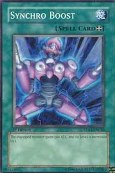 Synchro Boost 5D's 2008 Starter Deck Yu-Gi-Oh! card
