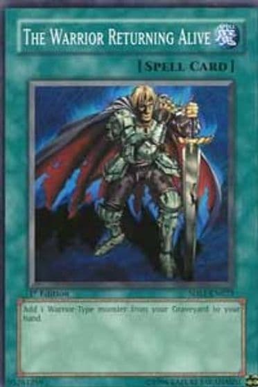The Warrior Returning Alive 5D's 2008 Starter Deck Yu-Gi-Oh! card