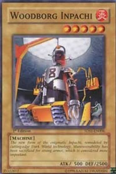 Woodborg Inpachi 5D's 2008 Starter Deck Yu-Gi-Oh! card