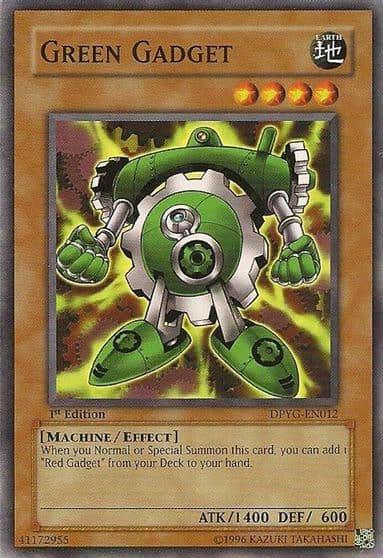 Green Gadget Duelist Pack: Yugi Yu-Gi-Oh! card