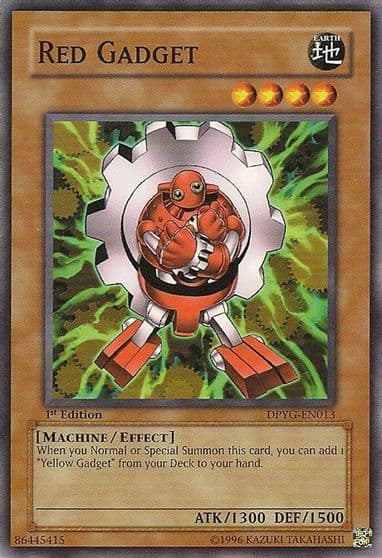 Red Gadget Duelist Pack: Yugi Yu-Gi-Oh! card