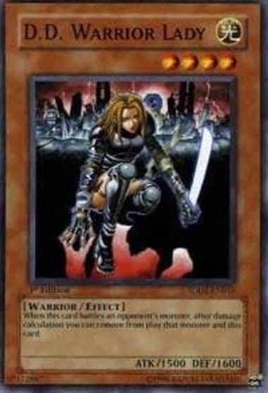 DD Warrior Lady Structure Deck: The Dark Emperor Yu-Gi-Oh! card