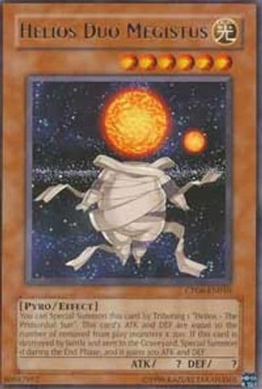 Helios Duo Megistus Champion Pack 6 Yu-Gi-Oh! card