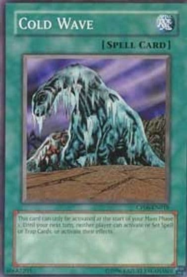 Cold Wave Champion Pack 6 Yu-Gi-Oh! card