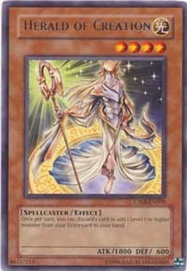 Herald of Creation Champion Pack 8 Yu-Gi-Oh! card