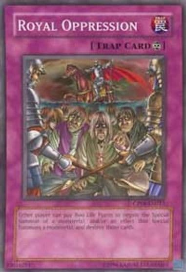 Royal Oppression Champion Pack 8 Yu-Gi-Oh! card