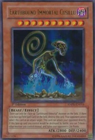 Earthbound Immortal Cusillu Ancient Prophecy Yu-Gi-Oh! card
