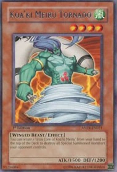 Koaki Meiru Tornado Ancient Prophecy Yu-Gi-Oh! card