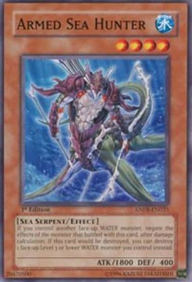 Armed Sea Hunter Ancient Prophecy Yu-Gi-Oh! card