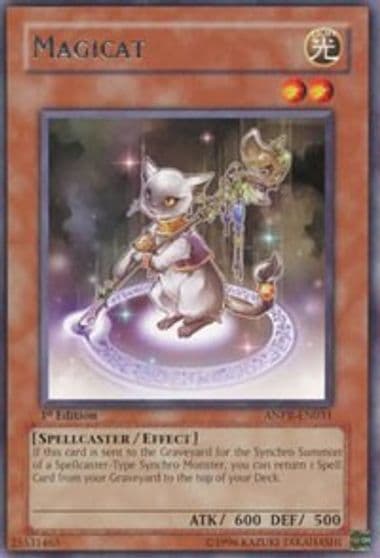 Magicat Ancient Prophecy Yu-Gi-Oh! card