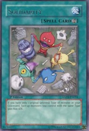 Solidarity Ancient Prophecy Yu-Gi-Oh! card