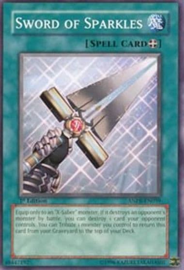 Sword of Sparkles Ancient Prophecy Yu-Gi-Oh! card