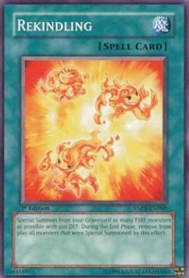 Rekindling Ancient Prophecy Yu-Gi-Oh! card
