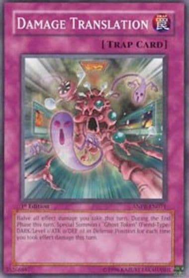 Damage Translation Ancient Prophecy Yu-Gi-Oh! card