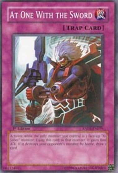 At One With the Sword Ancient Prophecy Yu-Gi-Oh! card