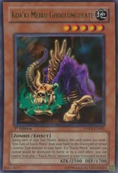 Koaki Meiru Ghoulungulate Ancient Prophecy Yu-Gi-Oh! card
