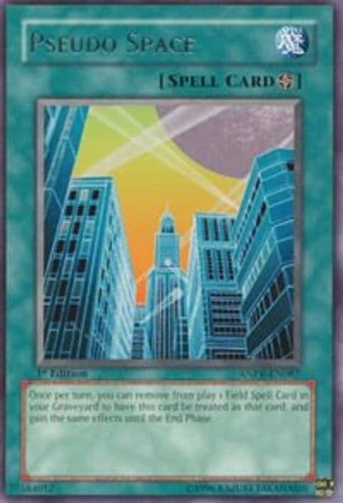 Pseudo Space Ancient Prophecy Yu-Gi-Oh! card