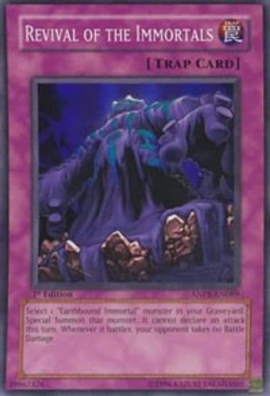 Revival of the Immortals Ancient Prophecy Yu-Gi-Oh! card