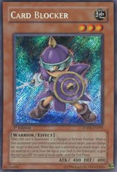 Card Blocker Ancient Prophecy Yu-Gi-Oh! card