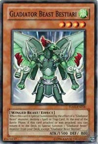 Gladiator Beast Bestiari Turbo Pack Booster One Pack Yu-Gi-Oh! card