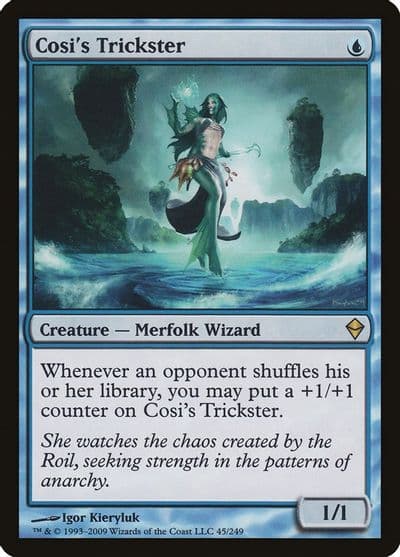 Cosis Trickster Zendikar Magic card