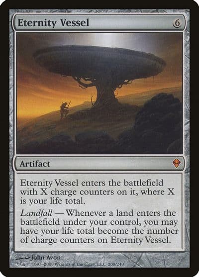 Eternity Vessel Zendikar Magic card