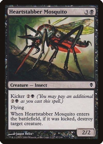 Heartstabber Mosquito Zendikar Magic card