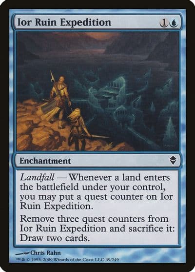 Ior Ruin Expedition Zendikar Magic card