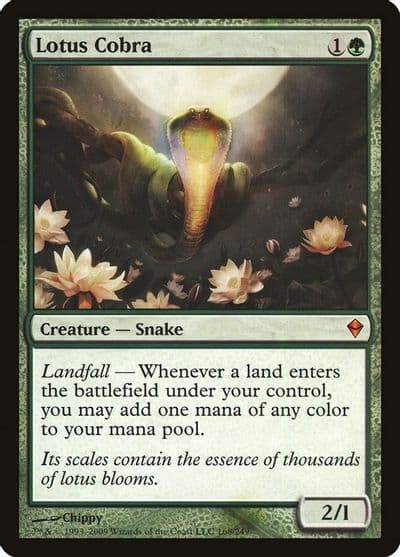 Lotus Cobra Zendikar Magic card