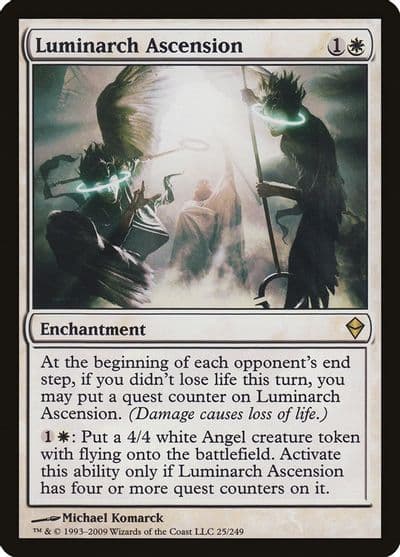Luminarch Ascension Zendikar Magic card