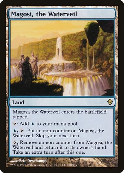 Magosi the Waterveil Zendikar Magic card
