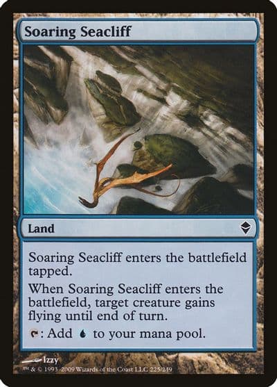 Soaring Seacliff Zendikar Magic card