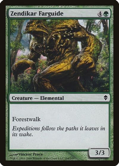 Zendikar Farguide Zendikar Magic card