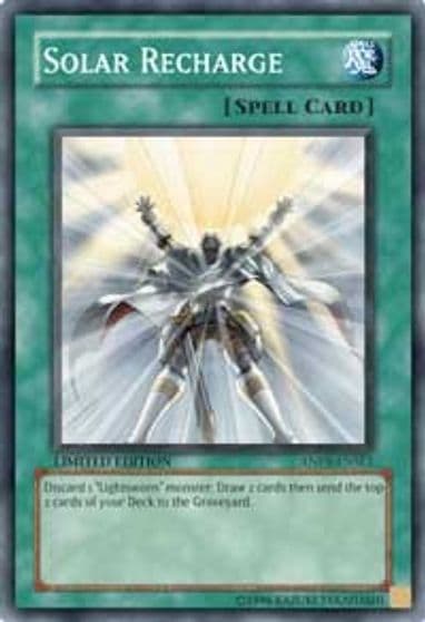 Solar Recharge Ancient Prophecy SE Yu-Gi-Oh! card