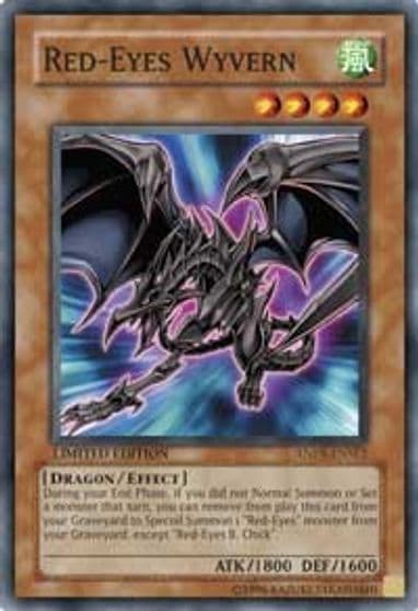 Red Eyes Wyvern Ancient Prophecy SE Yu-Gi-Oh! card