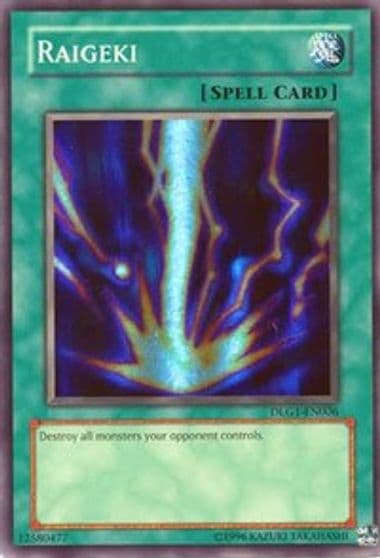 Raigeki Dark Legends Yu-Gi-Oh! card