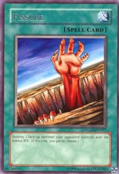 Fissure Dark Legends Yu-Gi-Oh! card