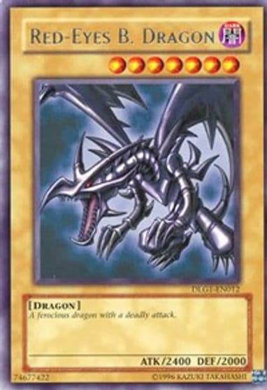 Red Eyes B Dragon Dark Legends Yu-Gi-Oh! card