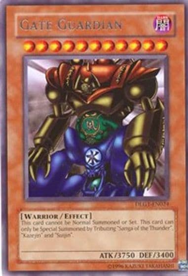 Gate Guardian Dark Legends Yu-Gi-Oh! card