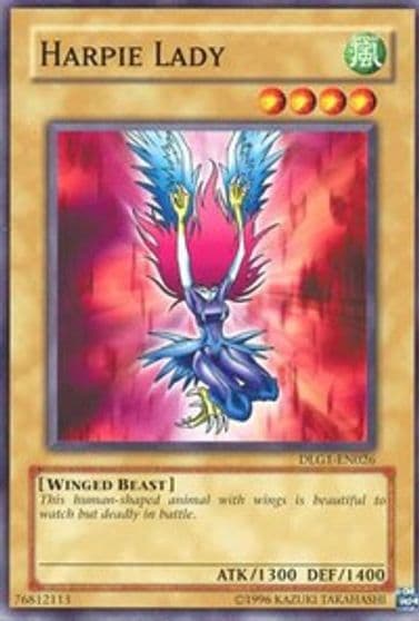 Harpie Lady Dark Legends Yu-Gi-Oh! card