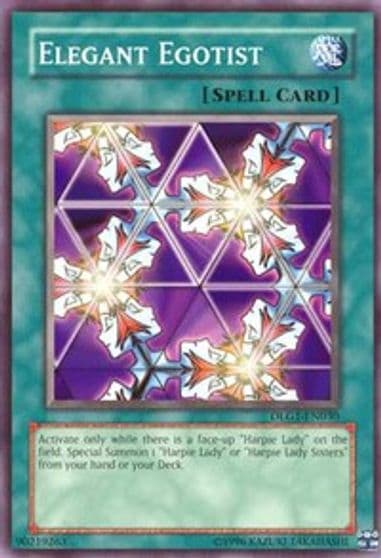 Elegant Egotist Dark Legends Yu-Gi-Oh! card