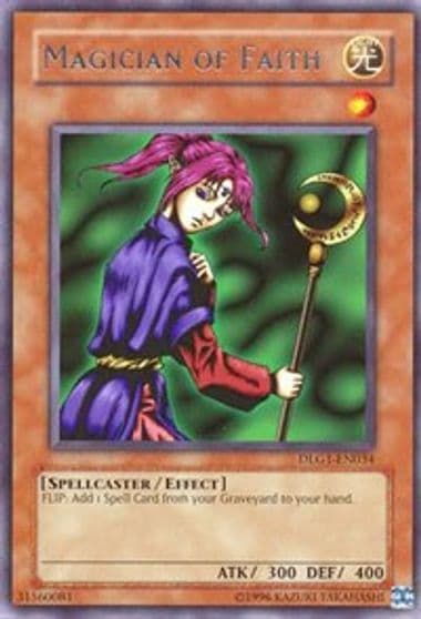 Magician of Faith Dark Legends Yu-Gi-Oh! card