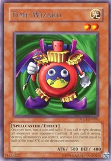 Time Wizard Dark Legends Yu-Gi-Oh! card